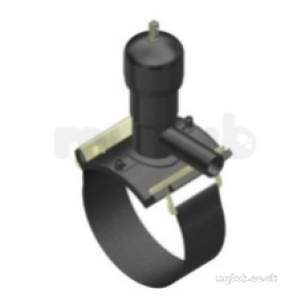 Plasson Electrofusion Fittings -  Black Ef Tapping Valve 225-40 49540