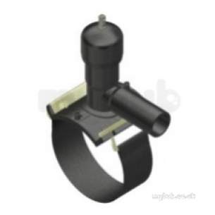 Plasson Electrofusion Fittings -  Black Ef Tapping Valve 225-63 49540