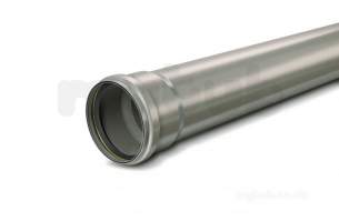 Wavin Certus Products -  Wavin 110mm S/s Pipe 3 Metre 4cs043e