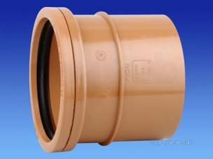 Osma Below Ground Drainage -  4d124 Osma 110mm Socket