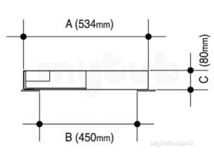 Osma Below Ground Drainage -  4d945 Osma Mcf Galv Pavior S/s 450mm Sq