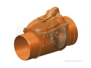 Osma Below Ground Drainage -  Osma 160mm Anti-flood Valve 6d921