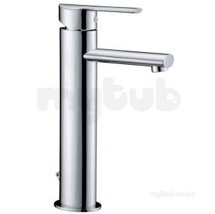 Francis Pegler Brassware -  Pegler Yorkshire Mikura Tall Basin Mixer Cp