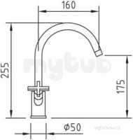 Francis Pegler Brassware -  Pegler Yorkshire Morea Basin Mixer Cp