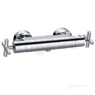 Francis Pegler Brassware -  Pegler Yorkshire Morea Bar Shower Valve Cp