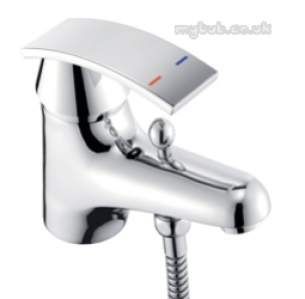 Pegler Luxury Bathroom Brassware -  Rossi 4g4037 Single Lever Mono Bsm