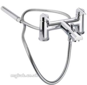 Pegler Luxury Bathroom Brassware -  Pegler Pulsar 4g4147 H Patten Bsm Cw Kit