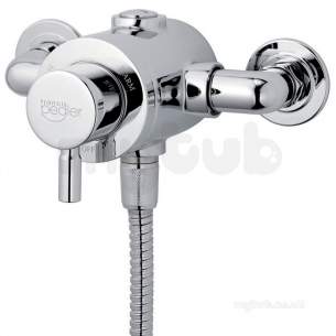 Francis Pegler Brassware -  Visio Exposed Thermostatic Shower Valve