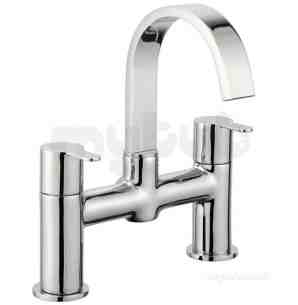 Francis Pegler Brassware -  Pegler Yorkshire Strata Two Tap Holes Deck Bath Filler