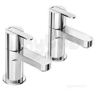 Francis Pegler Brassware -  Pegler Yorkshire Strata Basin Pillar Taps