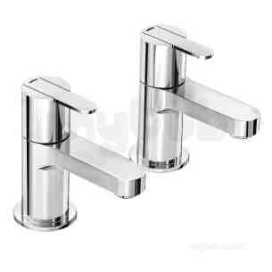 Francis Pegler Brassware -  Pegler Yorkshire Strata Bath Pillar Taps