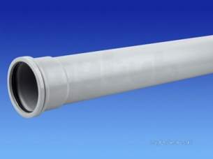 Osma Above Ground Drainage -  4s050g Grey Osma 2.5m 110mm S/s Pipe