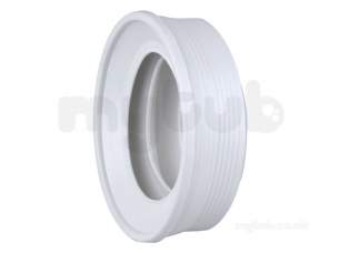 Osma Above Ground Drainage -  4s121w White Osma Gasket 4 Inch To 41/4 Inch Wc