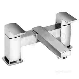 Francis Pegler Brassware -  Pegler Yorkshire Manta Two Tap Holes Deck Bath Filler