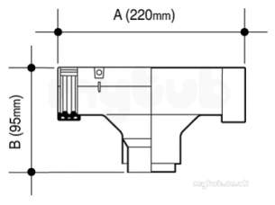 4t806b Black Osma 4 Inch Outlet Sq Line