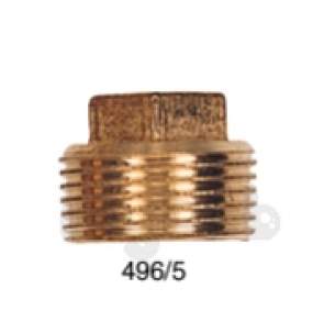 Brass Bushes Sockets and Plugs -  Midbras 3/4 Inch Brass Square Head Plug