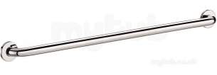 Delabie Grab and Hand Rails -  Delabie Grab Bar 32 L900 Stainless Steel Satin Finish