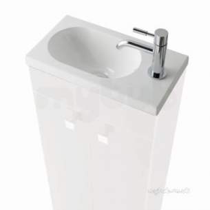 Eastbrook Sanitary Ware -  Status 390 Cast Top White 51.022