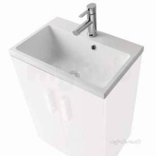 Eastbrook Sanitary Ware -  Quantum 580 Cast Top White 51.027