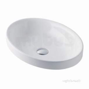 Eastbrook Sanitary Ware -  Osanna Inset Basin 500x370 White 51.028