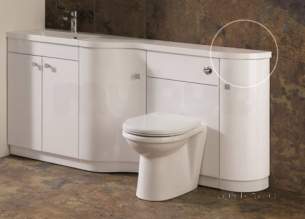 Eastbrook Sanitary Ware -  Oslo Single Quad Top White 51.051