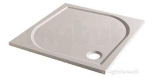 Eastbrook Showers -  Vanguard 25 Tray 700 X 700 Square White 51.052