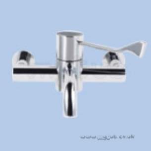 Twyfords Commercial Sanitaryware -  Sola Sf1015 Wall Mounted Tmv3 Therm Seq Basin Mixer Sf1015cp