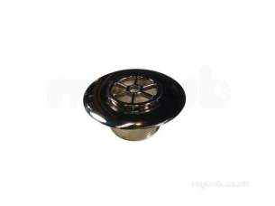 Mcalpine Waste traps overflow -  Mcalpine Stw85gp Shower Trap Flange Gold