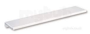 Delabie Accessories and Miscellaneous -  Delabie Wall Shelf 120x600 White Epoxy