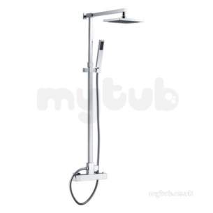 Eastbrook Showers -  Winterbourne Thermostatic Shower Pole Ch