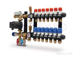 Hep2O Underfloor Heating Pipe and Fittings -  Hep2o Ufh Composite Manifold Control Pck