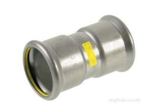 Xpress Stainless Steel Pipe System -  Xpress Ss Gas Ssg1 Straight Coupling 35