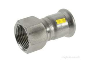 Xpress Stainless Steel Pipe System -  Xpress Ss Gas Ssg2 Fi Connector 28x1