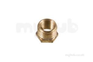 Brass Bushes Sockets and Plugs -  Brass Hexagon Nipple 3/8