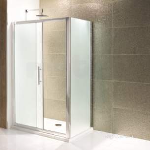 Eastbrook Showers -  Volente 1000 Slider Frosted 58.014