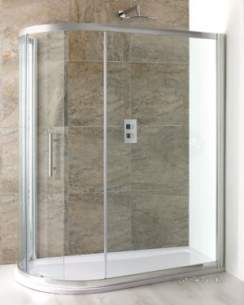 Eastbrook Showers -  Volente Spacesaver Offset Quad 1200 X 880/700 58.100