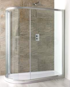 Eastbrook Showers -  Volente Spacesaver Offset Quad 1650 X 912/700 58.101