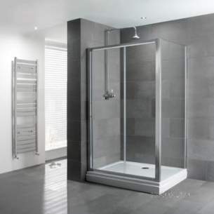 Eastbrook Showers -  Volente 1500 Slider Silver 58.201