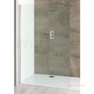 Eastbrook Showers -  Volente Walkin 500 Panel Silver 58.688