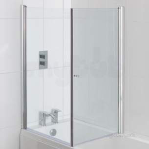 Eastbrook Showers -  Type 1 Screen Across Bath For 750mm