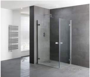 Eastbrook Showers -  Volente 1000x760 Double Hinge Door Slv