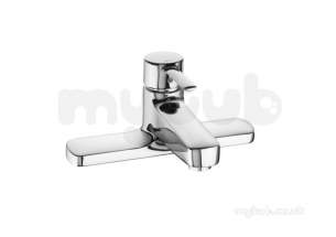 Roca Brassware -  Targa Deck Mounted Bath Filler Chrome