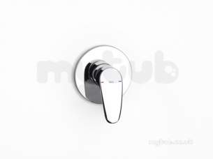 Roca Brassware -  Monodin-n Built-in Bath Or Shower Mixer Chr