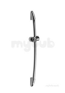 Roca Brassware -  Catai 800 Riser Rail With Bracket Chrome