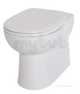 Eastbrook Sanitary Ware -  Eastbrook 60.0012 Lisbon Btw Pan White