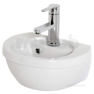 Eastbrook Sanitary Ware -  Lisbon Cloakroom Basin 350 X 280 Wh