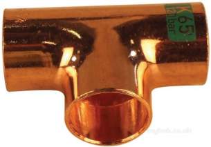 K65 Acr Fittings -  Conex K65 K65 Copper X Copper Equal Tee 1.3/8 Inch