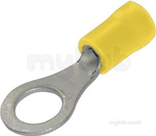 Electrical Accessories and Components -  Specialised Wiring Accesories Ring Terminal 6.5mm Yellow (pack Of 100)