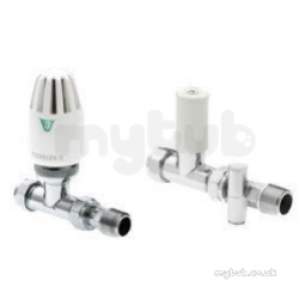 Pegler TRVs -  Terrier 8/10mm Chrome Plated Terr Strt Trv And Dls Pk