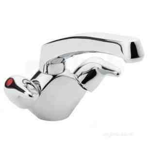 Pegler Contract Brassware -  L525 Chrome Plated Leger Monobloc Sink Mixer Cs Df